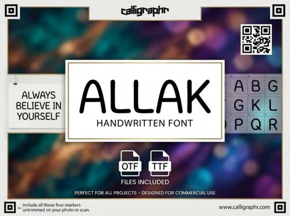 Allak: A Bold Display Font for Editorial Impact
