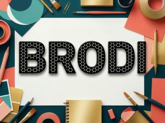 Brodi: A Decorative Font for Strong Brand Identity