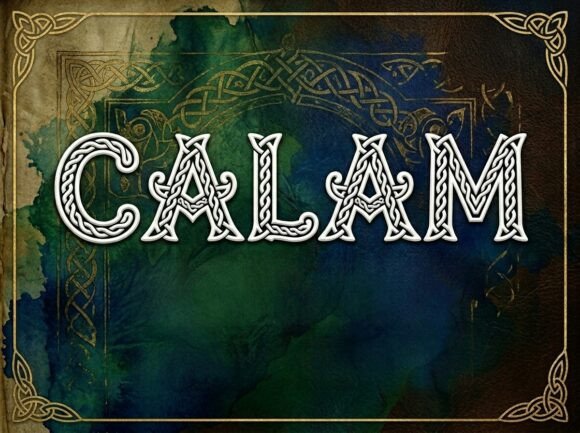 Calam: The Decorative Display Font for Bold Branding