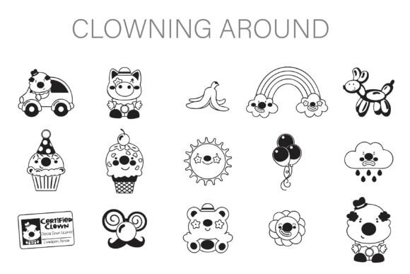 Clowning Around Dingbats Font Review