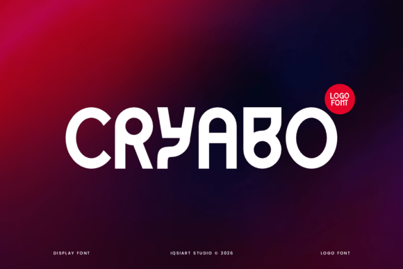 Cryabo Font: Bold Display Type for Campaigns