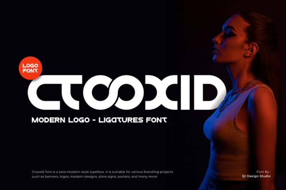 Ctooxid: A Bold Display Font for Modern Web Design