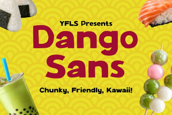 Dango Sans: A Playful Typeface for Makers
