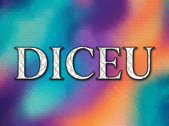 Diceu: A Bold Display Font for Editorial Design