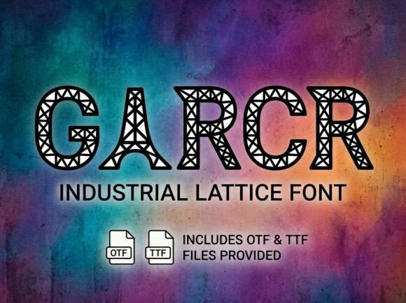 Garcr: A Bold Display Font for Impactful Campaigns
