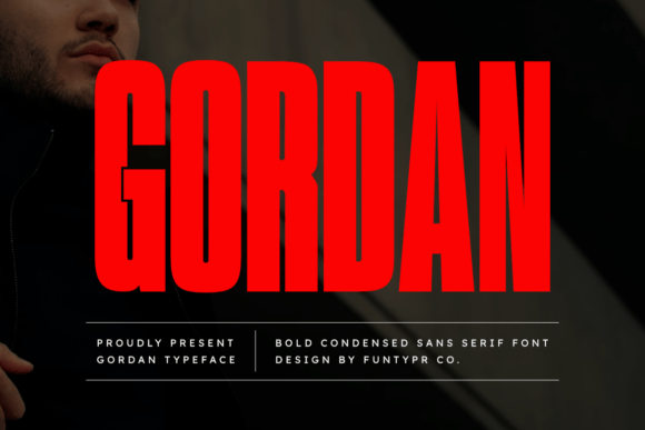Gordan: A Bold Condensed Typeface for Web Design