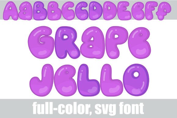 Grape Jello Font: A Playful Typeface for Brands