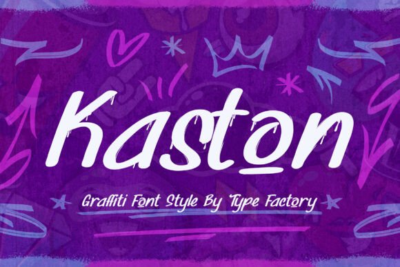 Kaston: The Bold Graffiti Typeface for Urban Campaigns