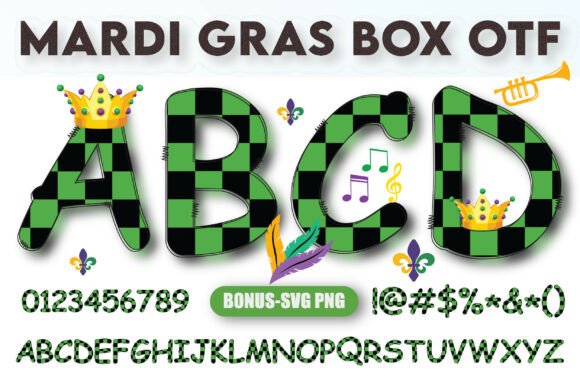 Mardi Gras Box: A Bold Typeface for Editorial Impact