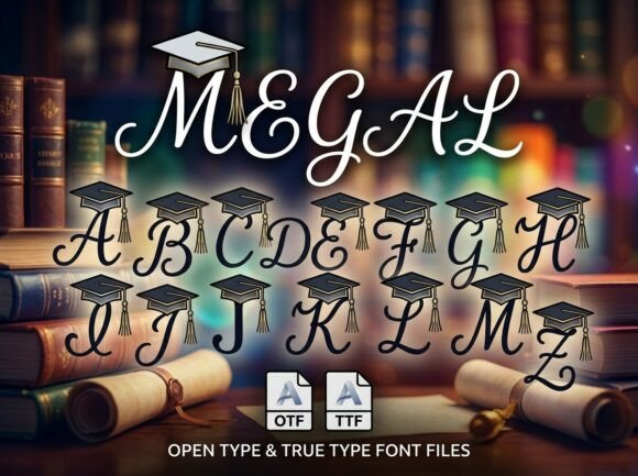 Megal: A Decorative Typeface for Editorial Impact