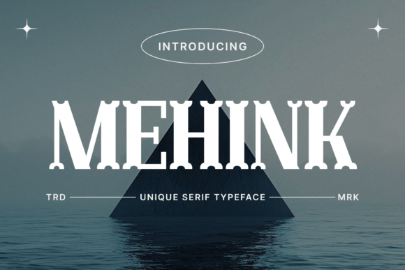 Mehink: A Bold Serif Typeface for Impact