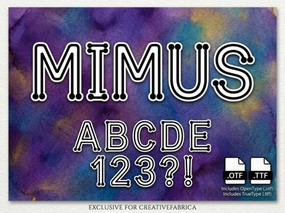 Mimus Font: Elevating Web Design with Decorative Typography