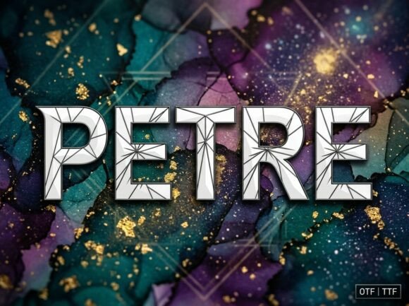 Petre: A Bold Display Font for Web Design