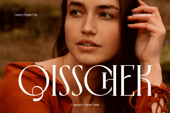 Qisschek: A Bold Serif Typeface for Digital Impact
